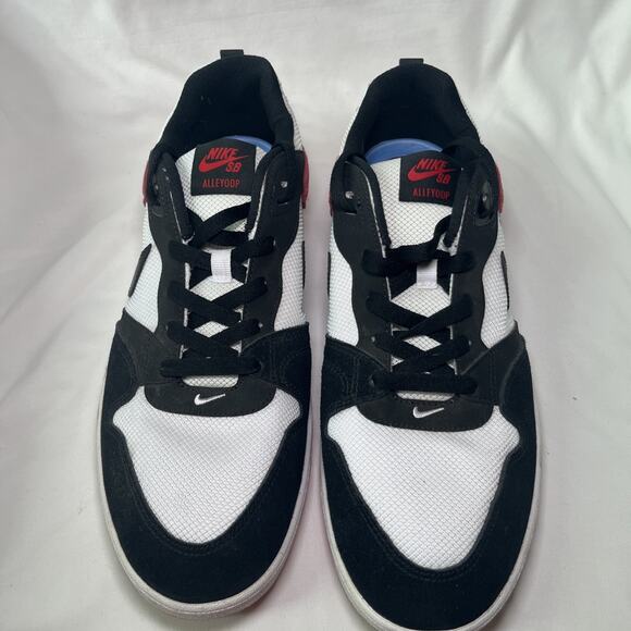 Nike SB Alleyoop Black Toe Chicago Men’s Size 13 Red White Black Dunk CJ0882-102 - Picture 15 of 15